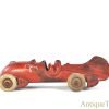 Hubley Cast Iron #8 Red Racer 6" <FONT COLOR="ff000 ">*SOLD*</font> - Image 3