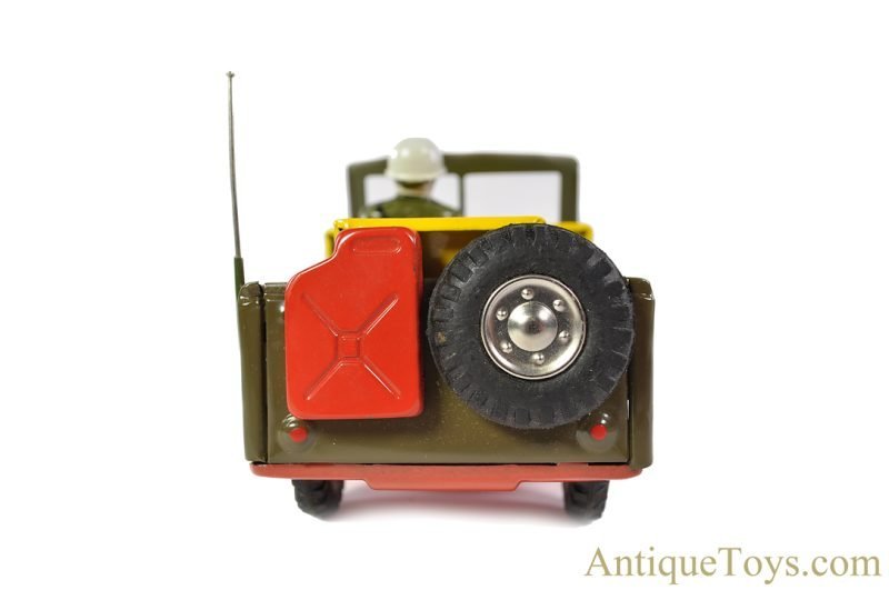 SSS Shioji & Co. Tin Lithographed Friction #S-1091-S "Jeep: Military Police" in Box <FONT COLOR="ff000 ">*SOLD*</font> - Image 7