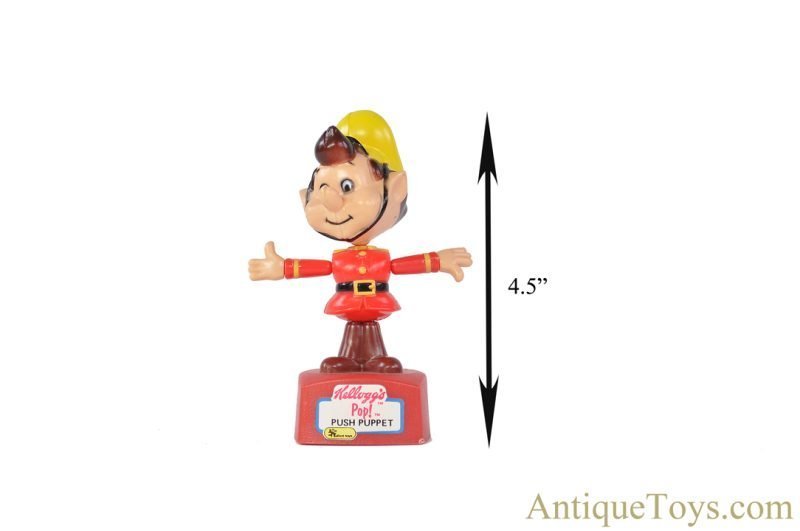 Talbot Toys Plastic Kellogg's Rice Krispies "Pop!" Push Puppet for Sale - Image 8