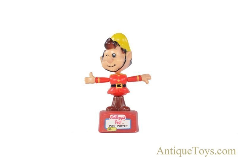 Talbot Toys Plastic Kellogg's Rice Krispies "Pop!" Push Puppet for Sale