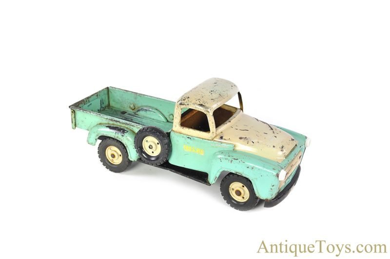 Carter Tru-Scale ca.1950s Pressed Steel International Harvester Turquoise TR-501 "International Pick-Up Truck" <FONT COLOR="ff000 ">*SOLD*</font>