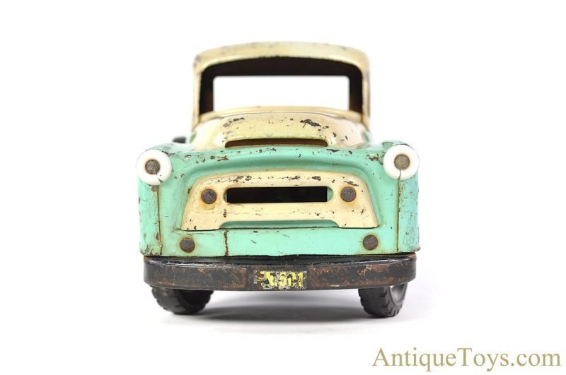 Carter Tru-Scale ca.1950s Pressed Steel International Harvester Turquoise TR-501 "International Pick-Up Truck" <FONT COLOR="ff000 ">*SOLD*</font> - Image 8