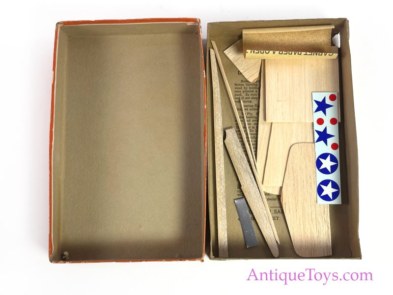 American Sailplane Co. Balsa Wood Flying Sailplane Model Plane in Box <FONT COLOR="ff000 ">*SOLD*</font> - Image 3