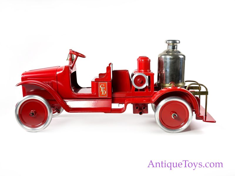 Buddy L Pressed Steel Fire Truck Pumper <FONT COLOR="ff000 ">*SOLD*</font>