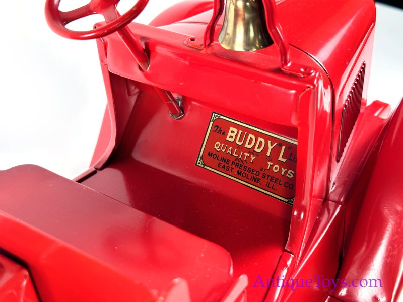 Buddy L Pressed Steel Fire Truck Pumper <FONT COLOR="ff000 ">*SOLD*</font> - Image 3