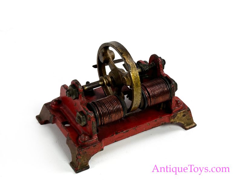 Hawekotte & Klausmann ca. 1908 Cast Iron Electric Motor <FONT COLOR="ff000 ">*SOLD*</font> - Image 7