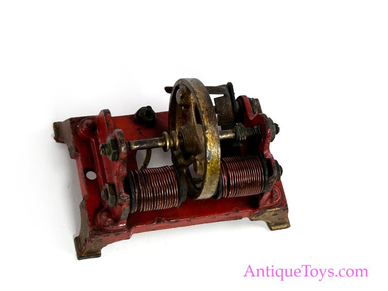 Hawekotte & Klausmann ca. 1908 Cast Iron Electric Motor <FONT COLOR="ff000 ">*SOLD*</font> - Image 6