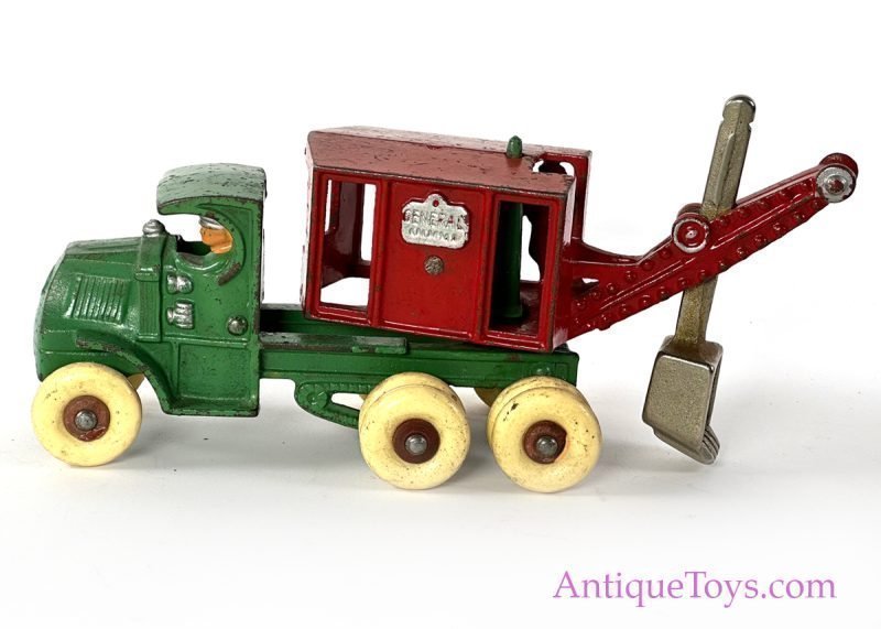 Hubley Cast Iron General Steam Shovel <FONT COLOR="ff000 ">*SOLD*</font> - Image 2