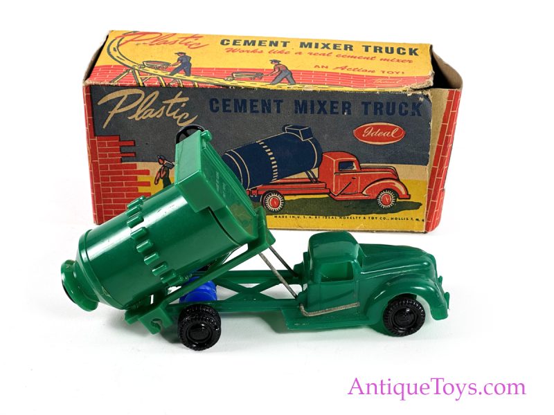 Ideal Plastics Cement Truck Toy with Box for Sale - Image 2