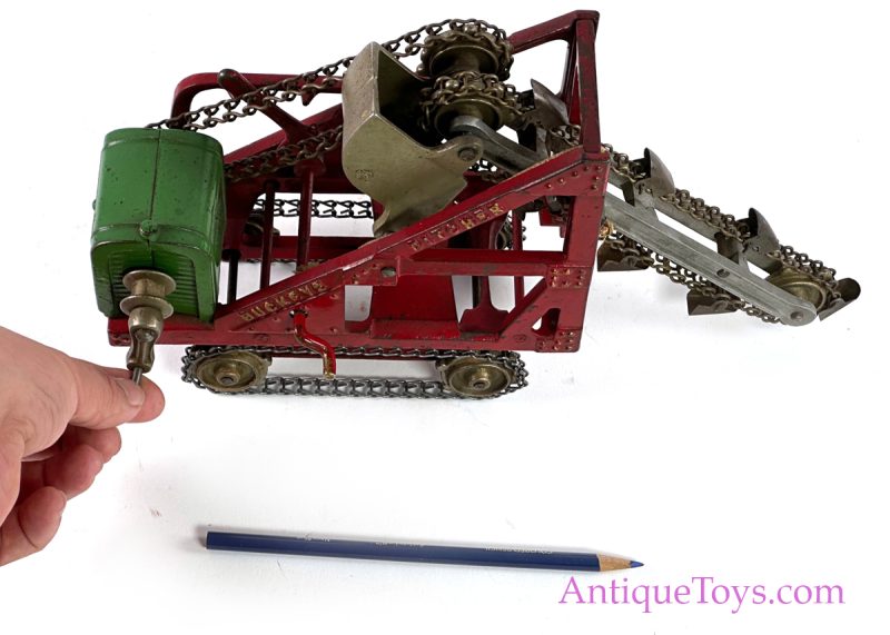 Kenton Toys ca. 1930s Cast Iron Buckeye Ditcher Deluxe 12" <FONT COLOR="ff000 ">*SOLD*</font> - Image 5