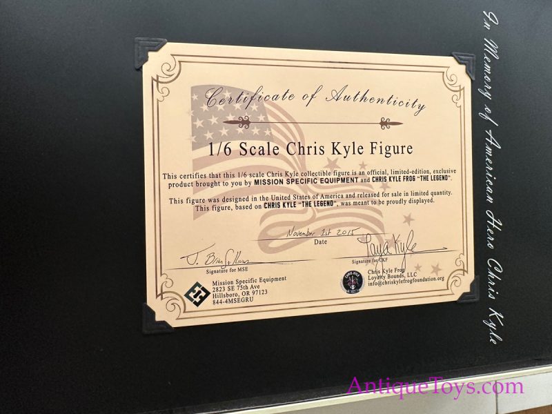Easy and Simple DELUXE Chris Kyle "The Legend" V3 Navy Seal Team 3 1/6 Figure <FONT COLOR="ff000 ">*SOLD*</font> - Image 5