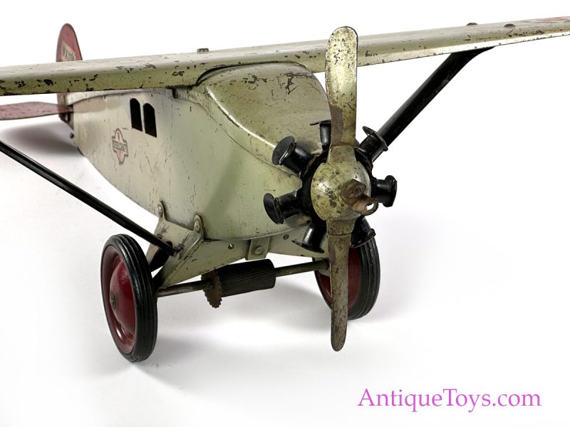 Steelcraft Pressed Steel Lindy Style Airplane <FONT COLOR="ff000 ">*SOLD*</font> - Image 4