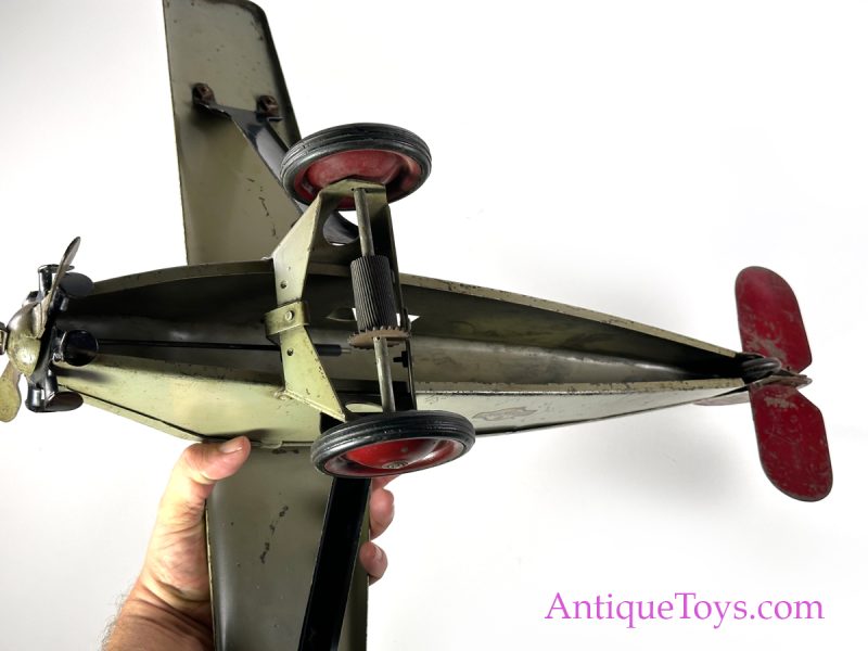 Steelcraft Pressed Steel Lindy Style Airplane <FONT COLOR="ff000 ">*SOLD*</font> - Image 3
