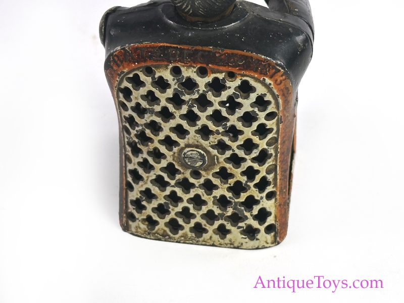 J. & E. Stevens Co. Cast Iron No. 230 Tammany Bank "Little Fat Man" Mechanical Bank <FONT COLOR="ff000 ">*SOLD*</font> - Image 7