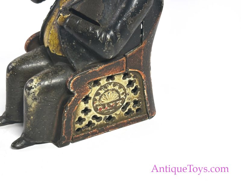 J. & E. Stevens Co. Cast Iron No. 230 Tammany Bank "Little Fat Man" Mechanical Bank <FONT COLOR="ff000 ">*SOLD*</font> - Image 11