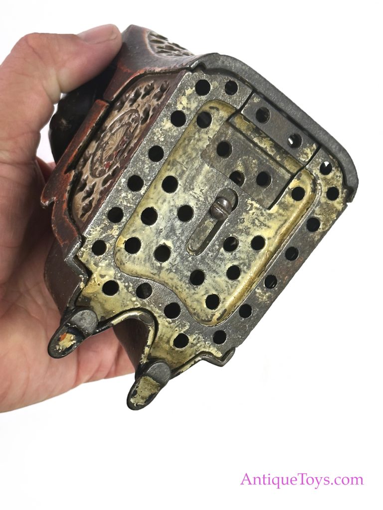 J. & E. Stevens Co. Cast Iron No. 230 Tammany Bank “Little Fat Man