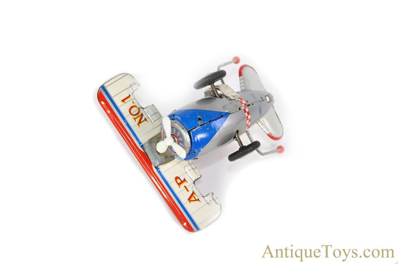 ALPS Tin Lithographed Friction "Daredevil-Stunt Plane" in Box <FONT COLOR="ff000 ">*SOLD*</font> - Image 3