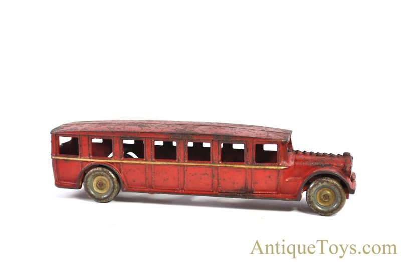 Arcade Cast Iron Red "Fageol Safety Coach" 12.25" Bus <FONT COLOR="ff000 ">*SOLD*</font>