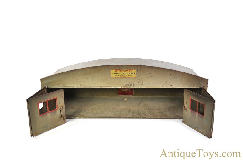 Buddy L Pressed Steel No. 510 "Buddy L Airways Corp" Airplane Hangar <FONT COLOR="ff000 ">*SOLD*</font> - Image 3
