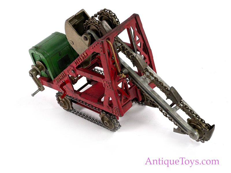 Kenton Toys ca. 1930s Cast Iron Buckeye Ditcher Deluxe 12" <FONT COLOR="ff000 ">*SOLD*</font> - Image 13