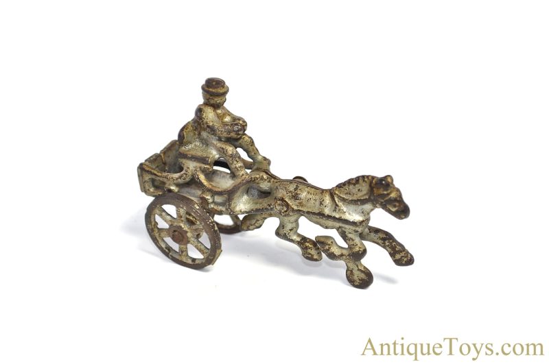 Dent ca. 1910 Cast Iron #122 Pony Cart 4" <FONT COLOR="ff000 ">*SOLD*</font>