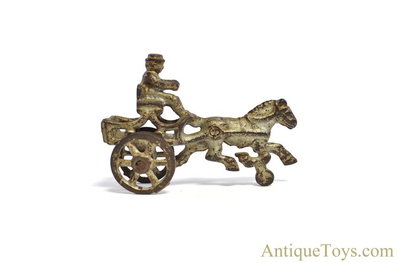 Dent ca. 1910 Cast Iron #122 Pony Cart 4" <FONT COLOR="ff000 ">*SOLD*</font> - Image 2
