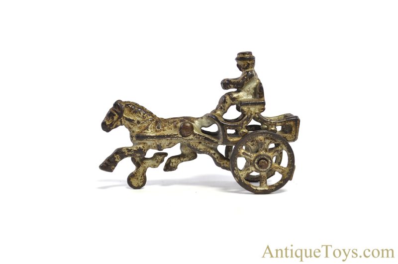Dent ca. 1910 Cast Iron #122 Pony Cart 4" <FONT COLOR="ff000 ">*SOLD*</font> - Image 3