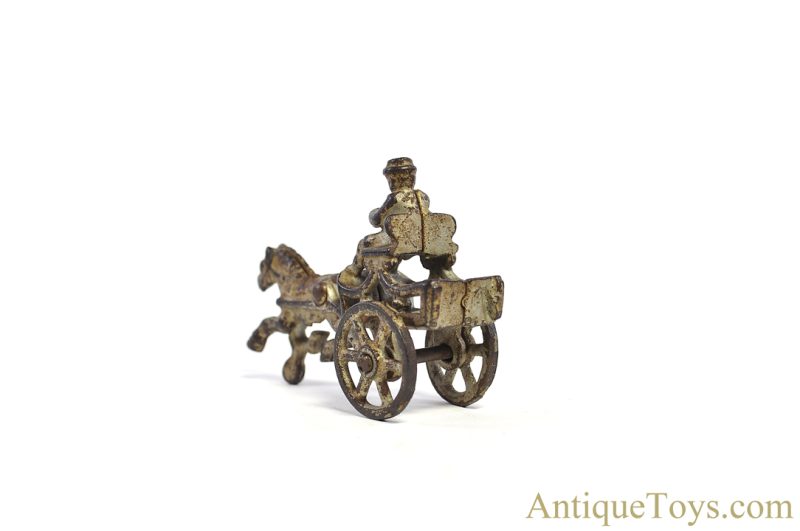 Dent ca. 1910 Cast Iron #122 Pony Cart 4" <FONT COLOR="ff000 ">*SOLD*</font> - Image 5