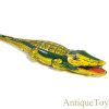 Gama Toys Tin Lithographed Windup No. 8 Krokodil Sparkling Crocodile for Sale