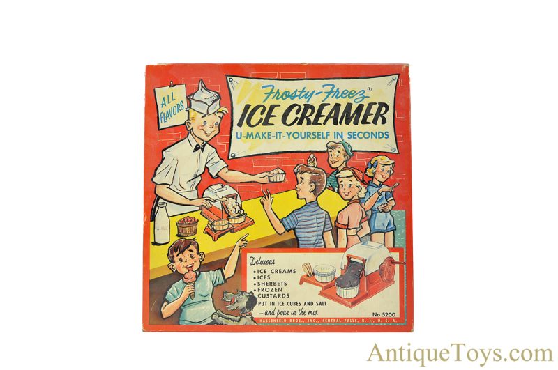 Hassenfeld Bros., Inc. Hasbro No. 5200 "Frosty-Freez Ice Creamer" in Box for Sale - Image 5