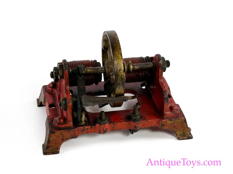Hawekotte & Klausmann ca. 1908 Cast Iron Electric Motor <FONT COLOR="ff000 ">*SOLD*</font> - Image 10