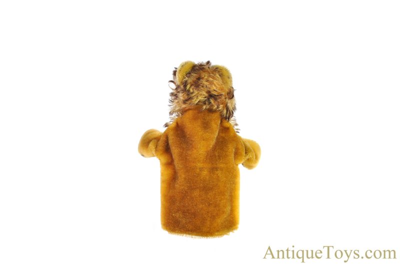 Steiff Excelsior Stuffed Mohair Leo Lion, Loopy Bad Wolf, Red Fox, & Wittie Owl Puppet Set of 4 <FONT COLOR="ff000">*SOLD*</font> - Image 4