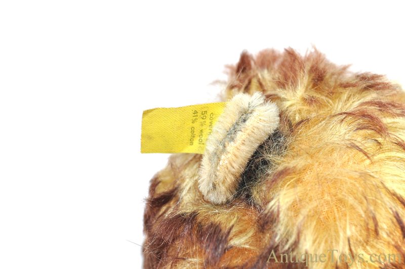 Steiff Excelsior Stuffed Mohair Large Sitting Leo Lion, Small Leo Lion, & Small Lea Lioness <FONT COLOR="ff000">*SOLD*</font> - Image 5