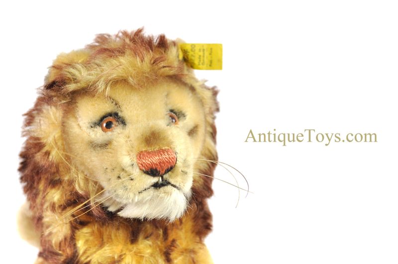 Steiff Excelsior Stuffed Mohair Large Sitting Leo Lion, Small Leo Lion, & Small Lea Lioness <FONT COLOR="ff000">*SOLD*</font> - Image 3
