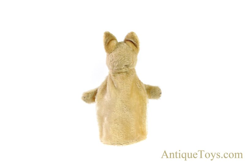 Steiff Excelsior Stuffed Mohair Leo Lion, Loopy Bad Wolf, Red Fox, & Wittie Owl Puppet Set of 4 <FONT COLOR="ff000">*SOLD*</font> - Image 3