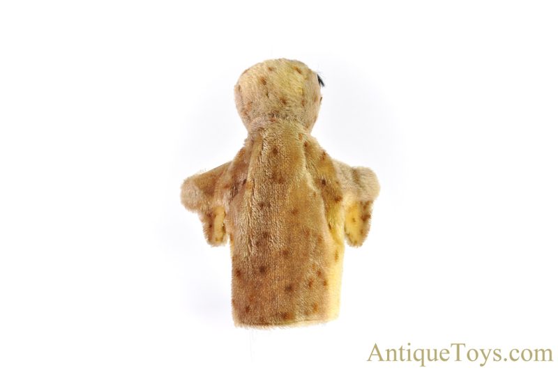 Steiff Excelsior Stuffed Mohair Leo Lion, Loopy Bad Wolf, Red Fox, & Wittie Owl Puppet Set of 4 <FONT COLOR="ff000">*SOLD*</font> - Image 7