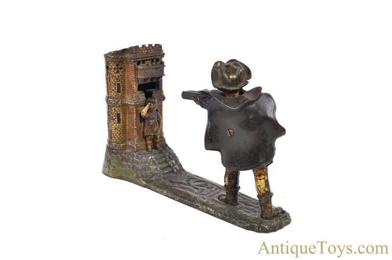 J.E. Stevens Co. Cast Iron No. 331 "William Tell" Mechanical Bank <FONT COLOR="ff000 ">*SOLD*</font> - Image 3
