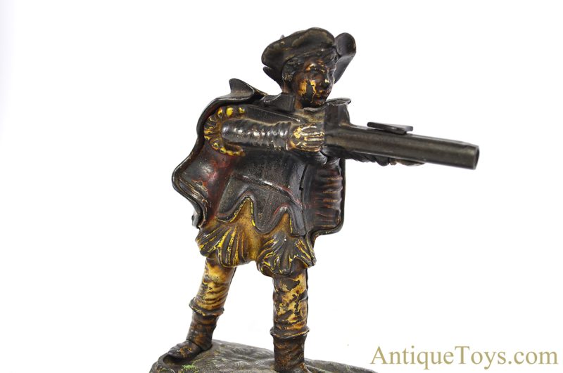 J.E. Stevens Co. Cast Iron No. 331 "William Tell" Mechanical Bank <FONT COLOR="ff000 ">*SOLD*</font> - Image 6