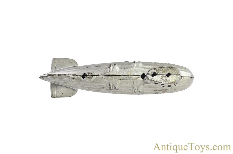 A.C. Williams ca. 1920s-1934 Cast Iron Graf Zeppelin Bank Still Penny Coin Bank <FONT COLOR="ff000 ">*SOLD*</font> - Image 4