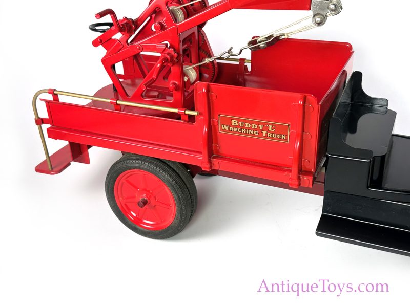 Buddy L Wrecker ca 1930-32 Pressed Steel Model Wrecker <FONT COLOR="ff000 ">*SOLD*</font> - Image 11