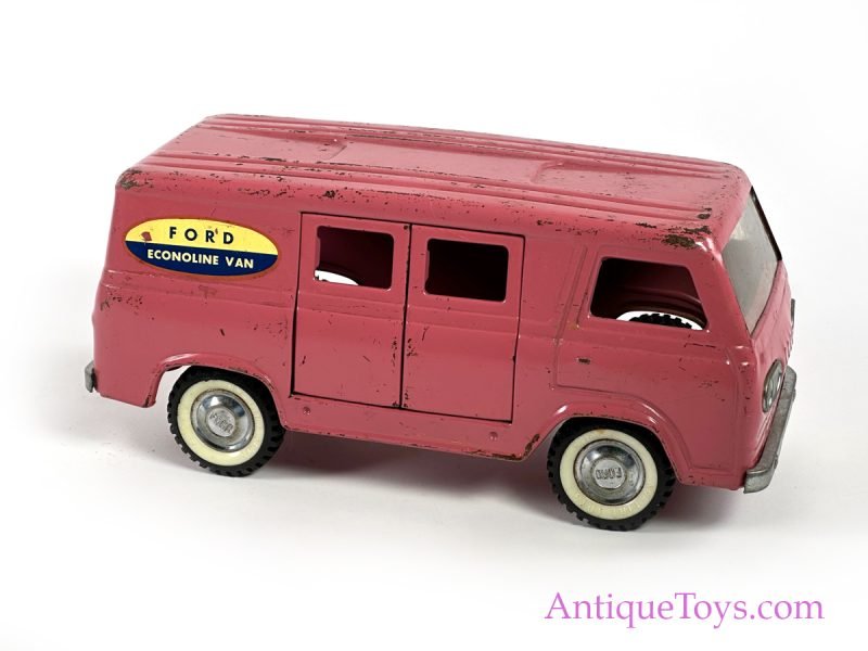 Nylint Pressed Steel Pink Ford Econoline Van <FONT COLOR="ff000 ">*SOLD*</font>