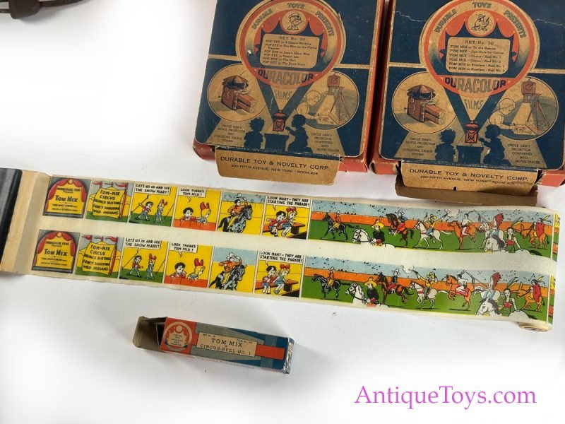 Durable Toys Duracolor Popeye Uncle Sam’s Projector and the Durotone Talkie System Kit from FAO Schwarz <FONT COLOR="ff000 ">*SOLD*</font> - Image 11