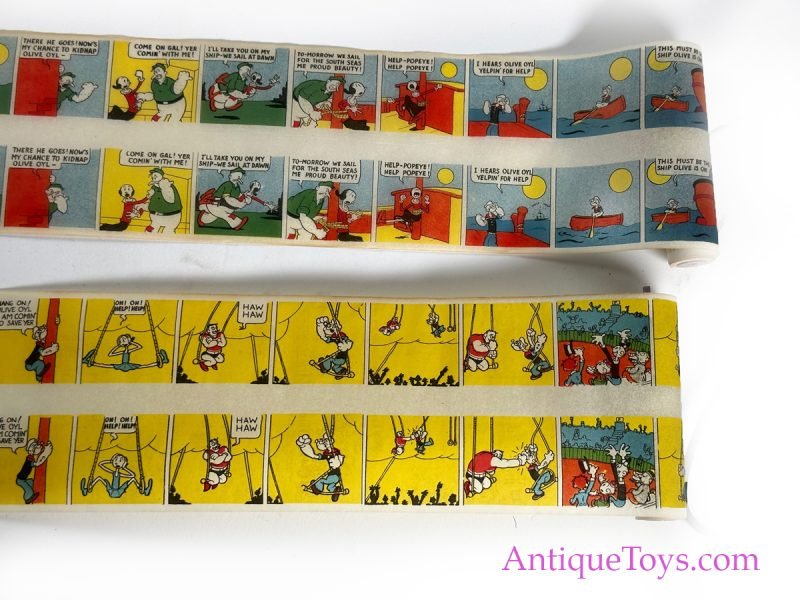 Durable Toys Duracolor Popeye Uncle Sam’s Projector and the Durotone Talkie System Kit from FAO Schwarz <FONT COLOR="ff000 ">*SOLD*</font> - Image 9