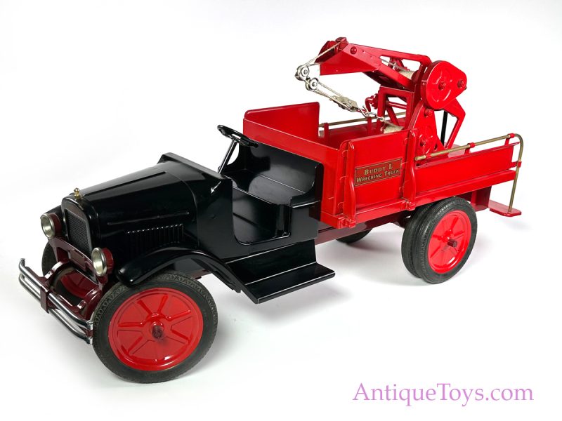 Buddy L Wrecker ca 1930-32 Pressed Steel Model Wrecker <FONT COLOR="ff000 ">*SOLD*</font>