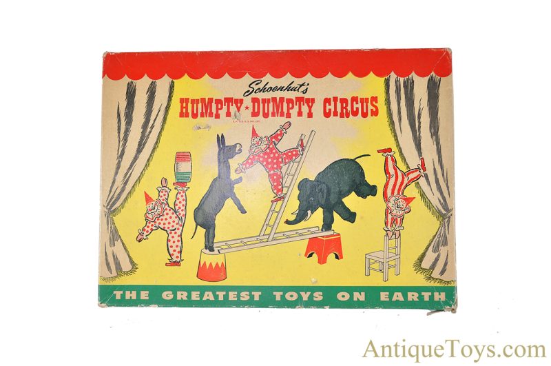 A. Schoenhut Co. ca. 1950s Wooden "Schoenhut's Humpty-Dumpty Circus" Set 7 in Box <FONT COLOR="ff000 ">*SOLD*</font> - Image 8