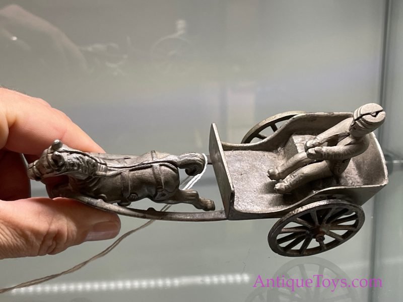 Shimer Cast Iron Horse and Carriage <FONT COLOR="ff000 ">*SOLD*</font> - Image 2