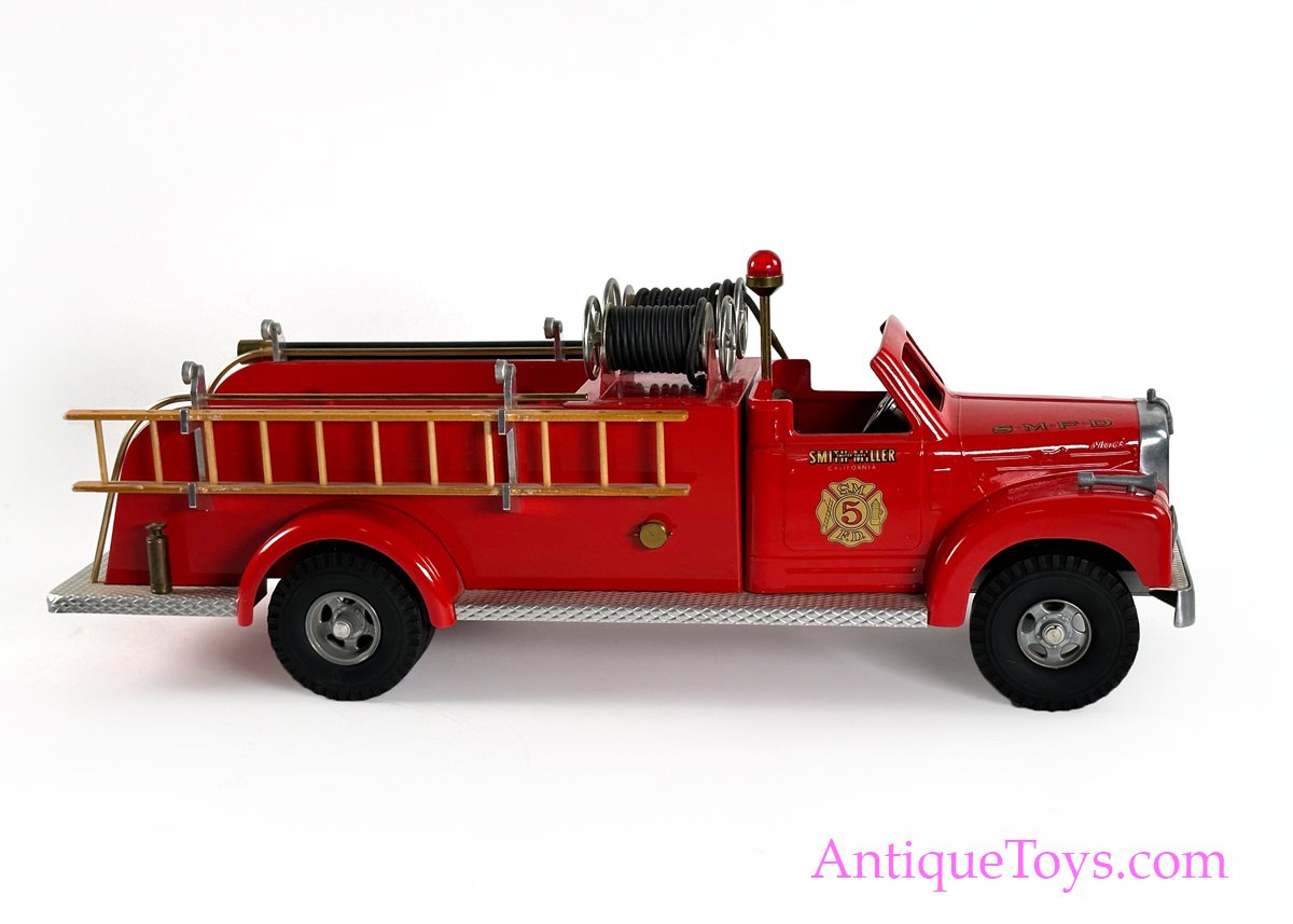 Smitty Toys Vintage Smfd Fire Engine