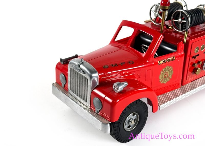 Fred Thompson Smith Miller, Inc. “Smitty Toys” Vintage SMFD Fire Engine <FONT COLOR="ff000 ">*SOLD*</font> - Image 5