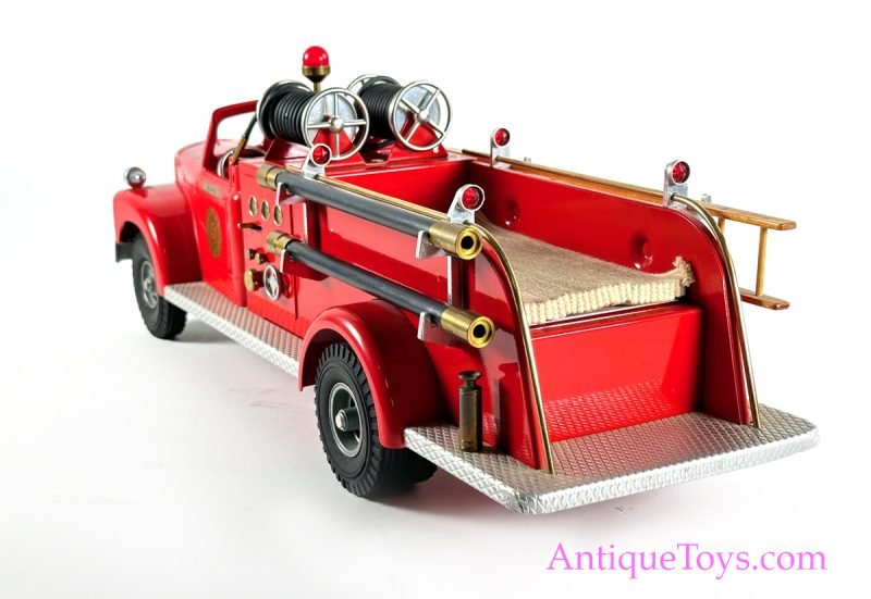 Fred Thompson Smith Miller, Inc. “Smitty Toys” Vintage SMFD Fire Engine <FONT COLOR="ff000 ">*SOLD*</font> - Image 8