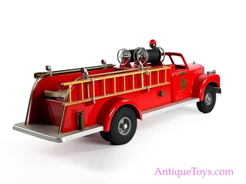 Fred Thompson Smith Miller, Inc. “Smitty Toys” Vintage SMFD Fire Engine <FONT COLOR="ff000 ">*SOLD*</font> - Image 10